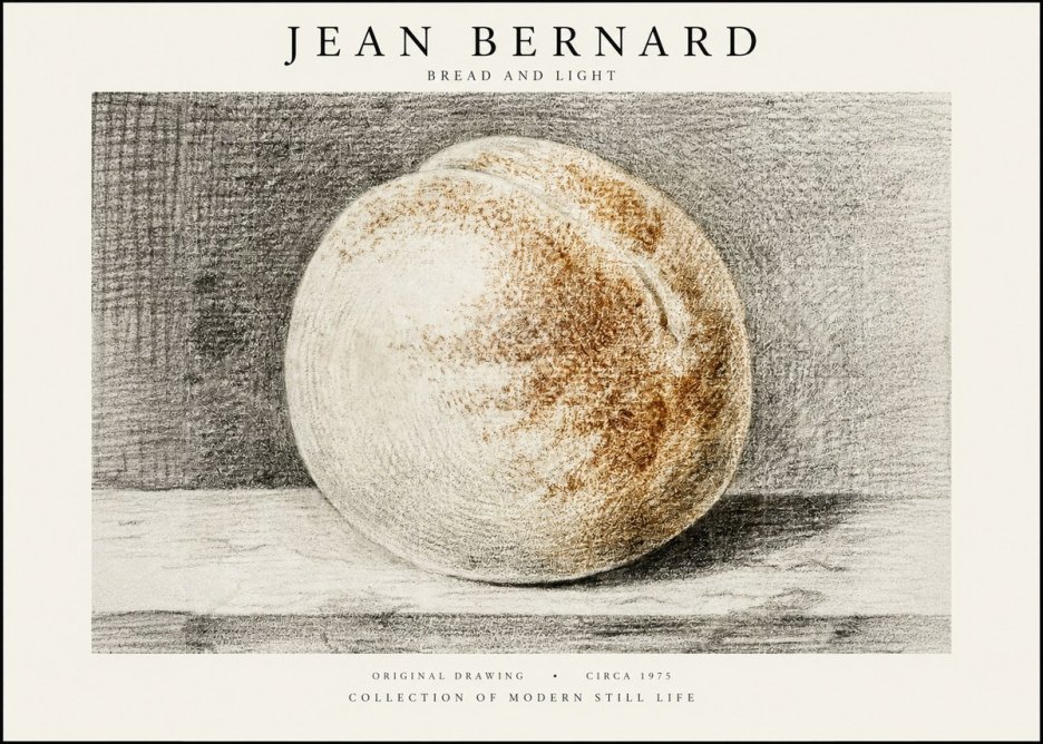 Jean Bernard Bread and Light No1 - Poster