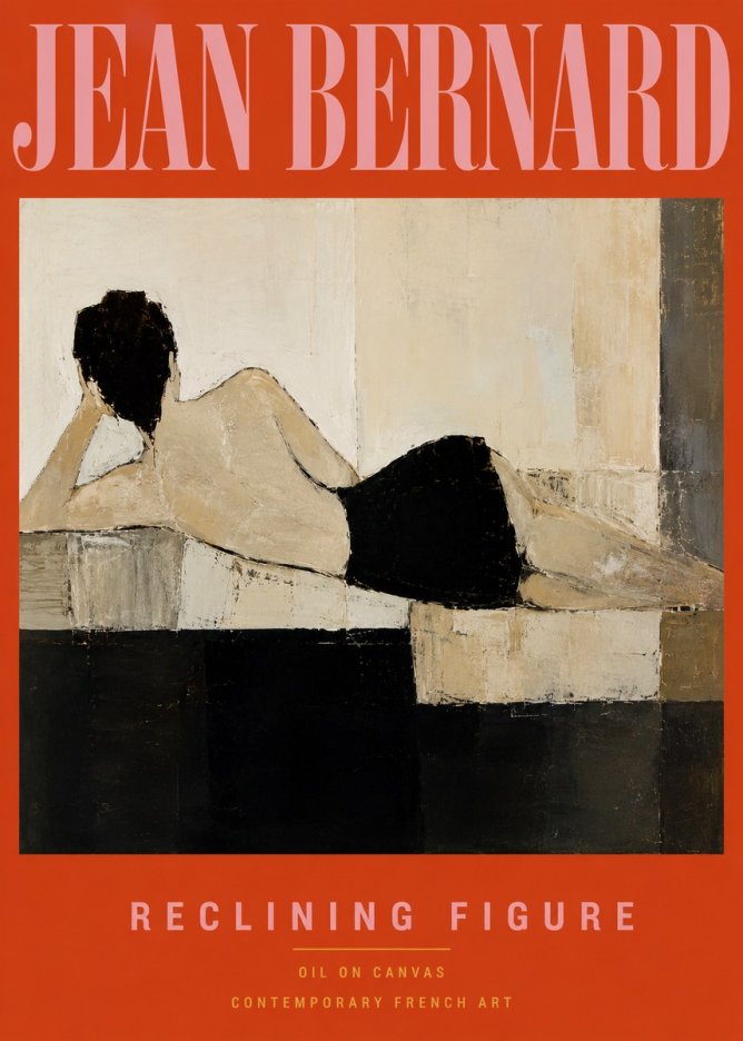 Jean Bernard Study of a Horse VIII No4 - Poster