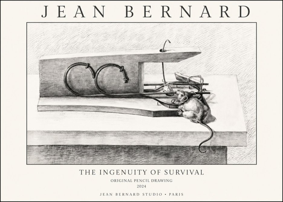 Jean Bernard The Ingenuity of Survival No1 - Poster