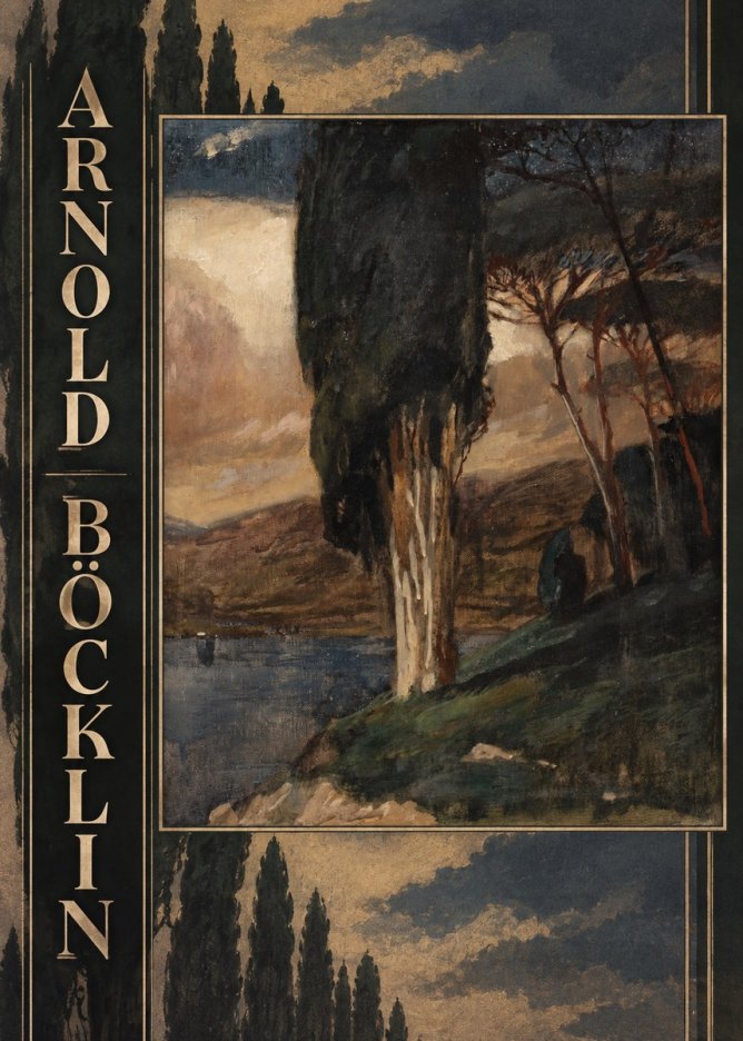 Arnold Böcklin Villa by the Sea II No5 - Poster
