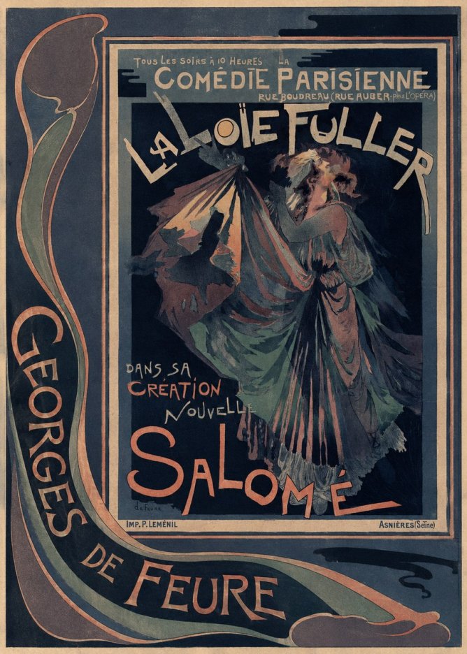 Georges de Feure Salomé I No2 - Poster