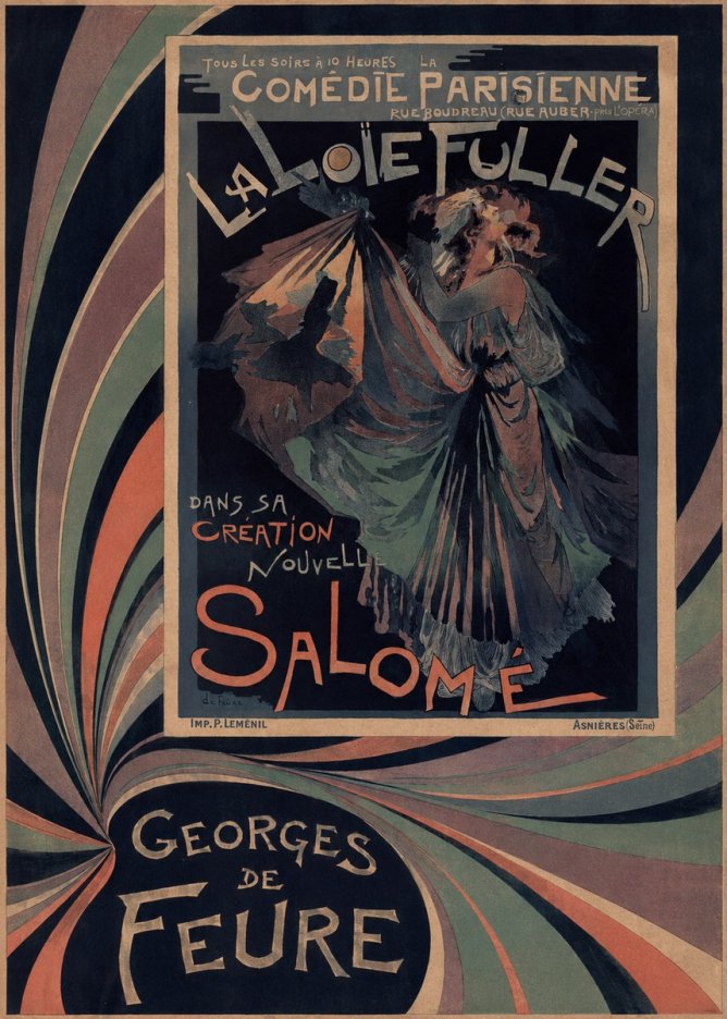 Georges de Feure Salomé I No6 - Poster