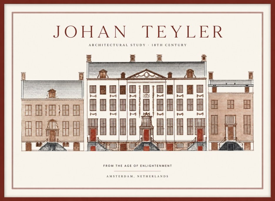 Johan Teyler Architectural Study VII No1 - Poster