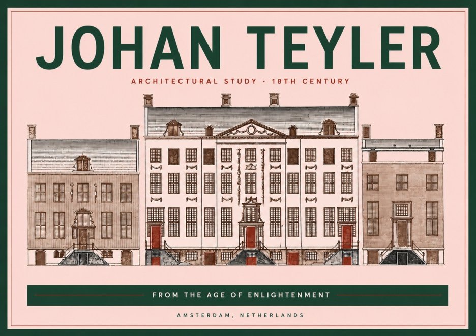 Johan Teyler Architectural Study VII No5 - Poster