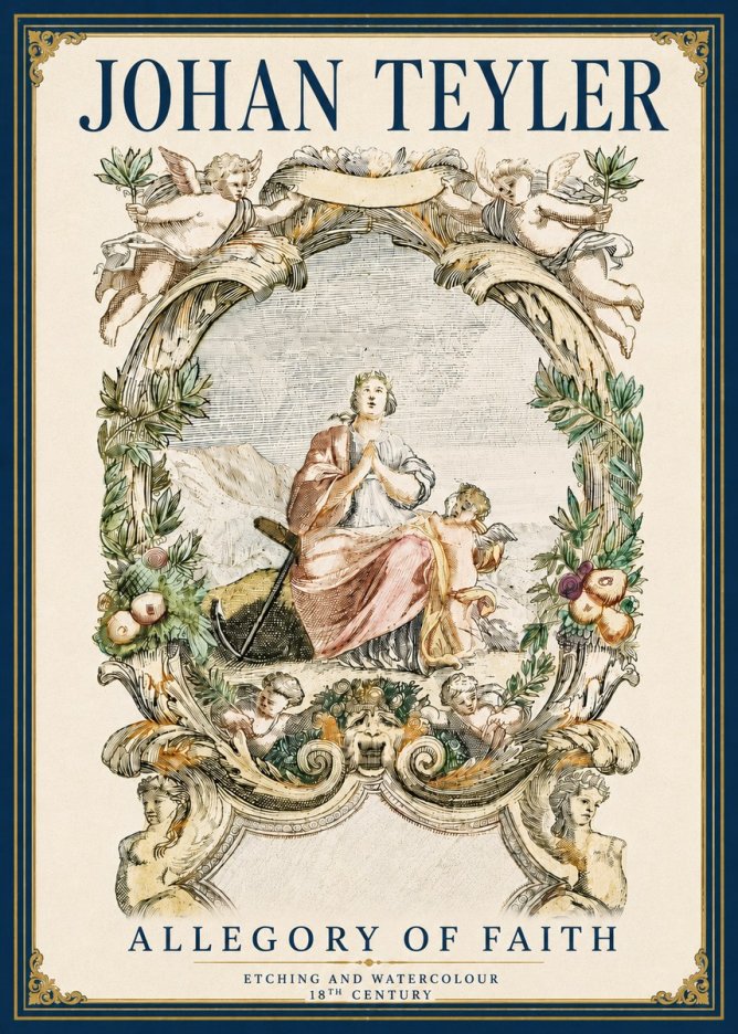 Johan Teyler Allegory of Faith No6 - Poster