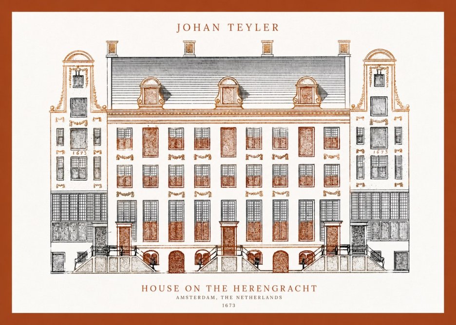 Johan Teyler Architectural Study VIII No4 - Poster