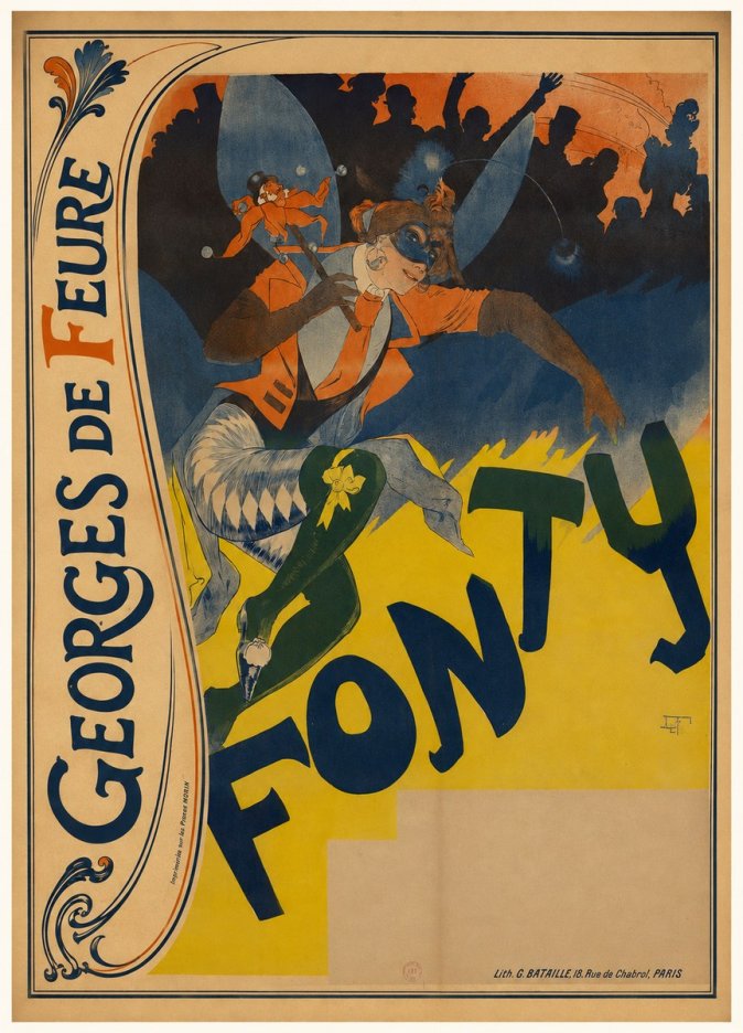 Georges de Feure Gonty No2 - Poster