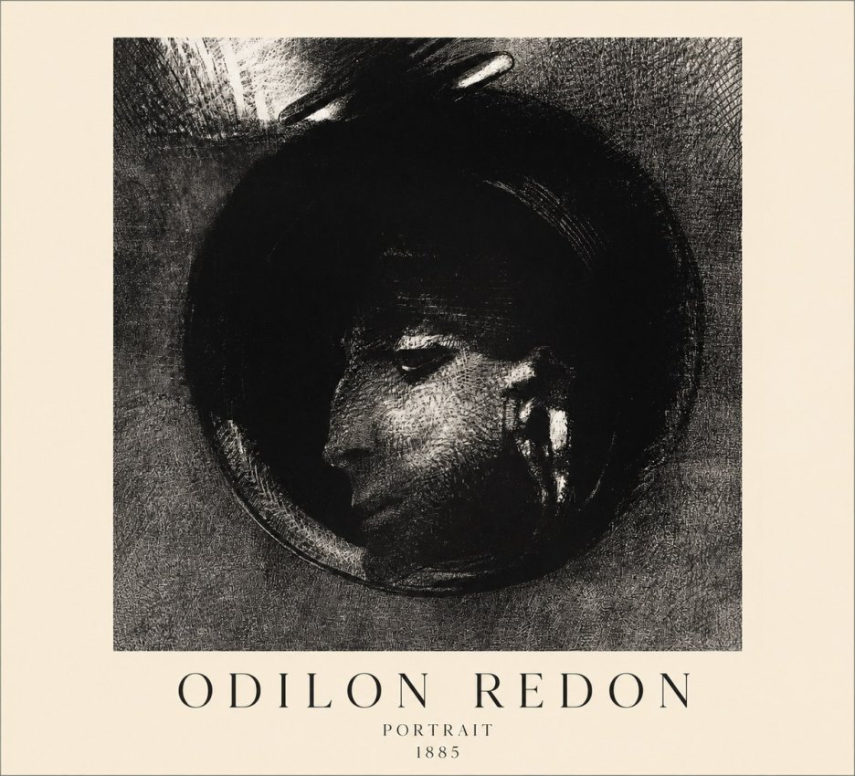 Odilon Redon Portrait No1 - Poster