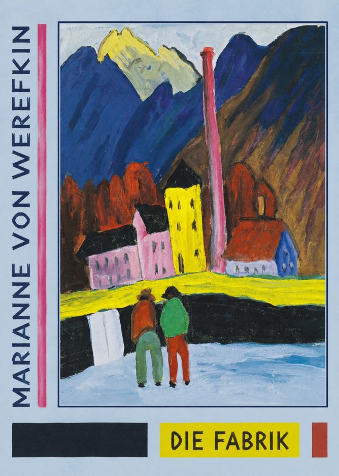 Marianne von Werefkin Die Fabrik No2 - Poster