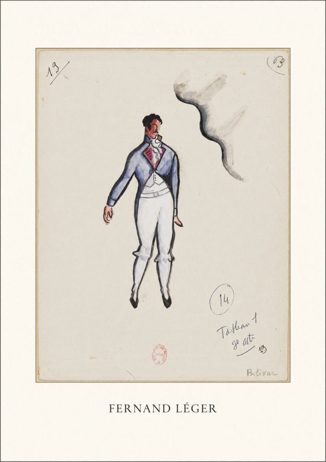 Fernand Léger Bolivar. Tableau 1 3E Acte No4 - Poster