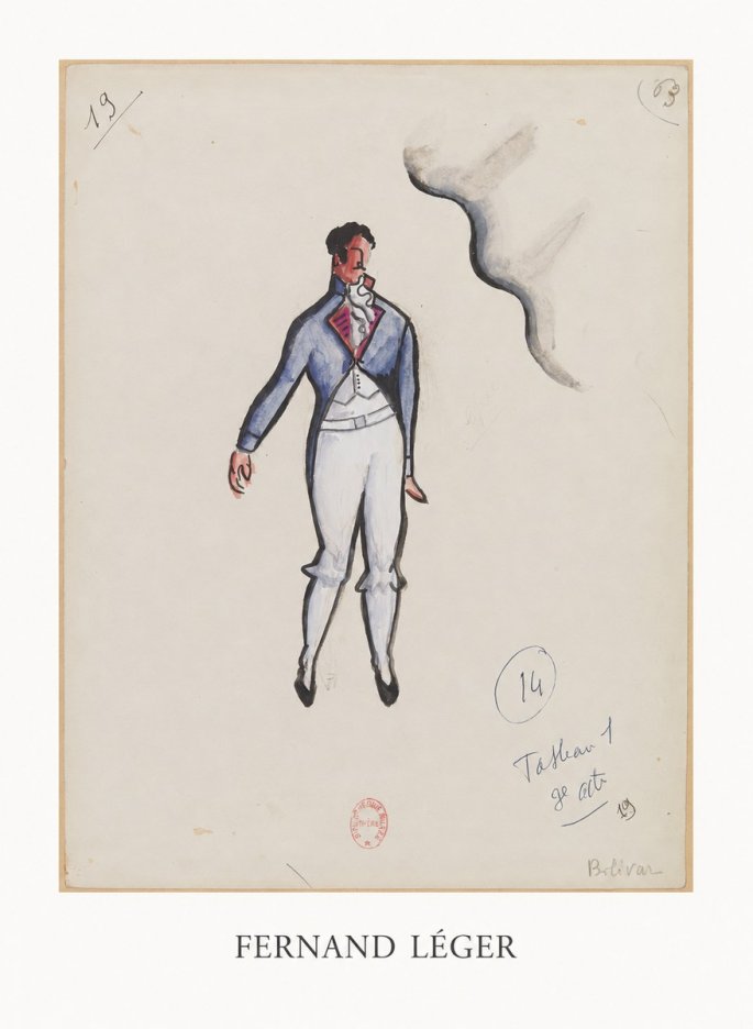 Fernand Léger Bolivar. Tableau 1 3E Acte No5 - Poster
