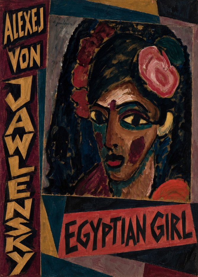 Alexej von Jawlensky Egyptian Girl No5 - Poster