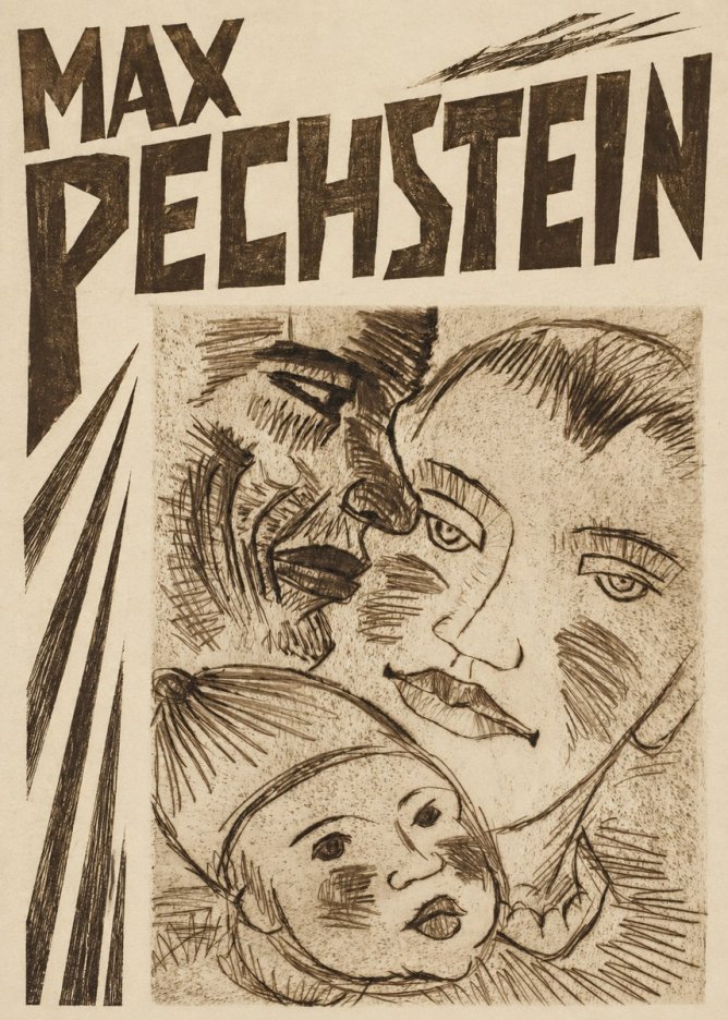 Max Pechstein Fischerfamilie No5 - Poster
