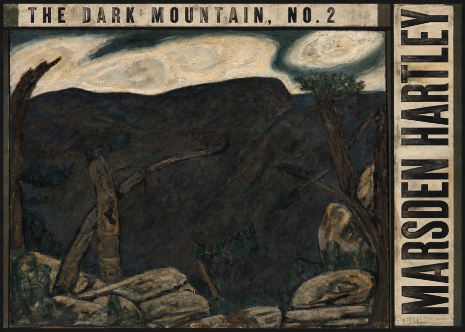 Marsden Hartley The Dark Mountain, No. 2 No3 - Poster