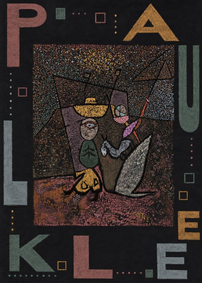 Paul Klee Man, Beast and Plant No5 - Poster