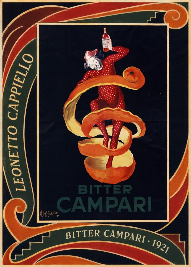 Leonetto Cappiello Bitter Campari I No2 - Poster