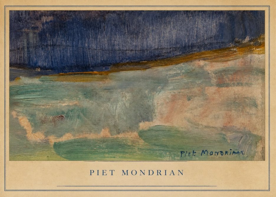 Piet Mondrian Piet Mondrian No2 - Poster