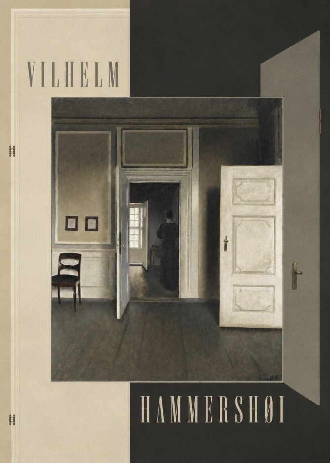 Vilhelm Hammershøi Interior, Strandgade 30 I No6 - Poster