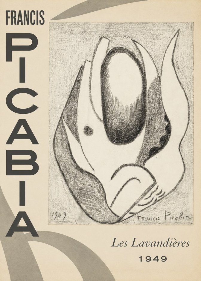 Francis Picabia Les Lavandières No6 - Poster