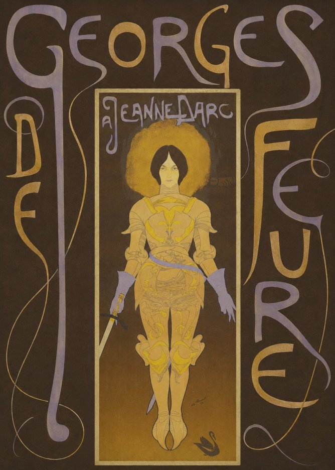 Georges de Feure À Jeanne D'arc No5 - Poster