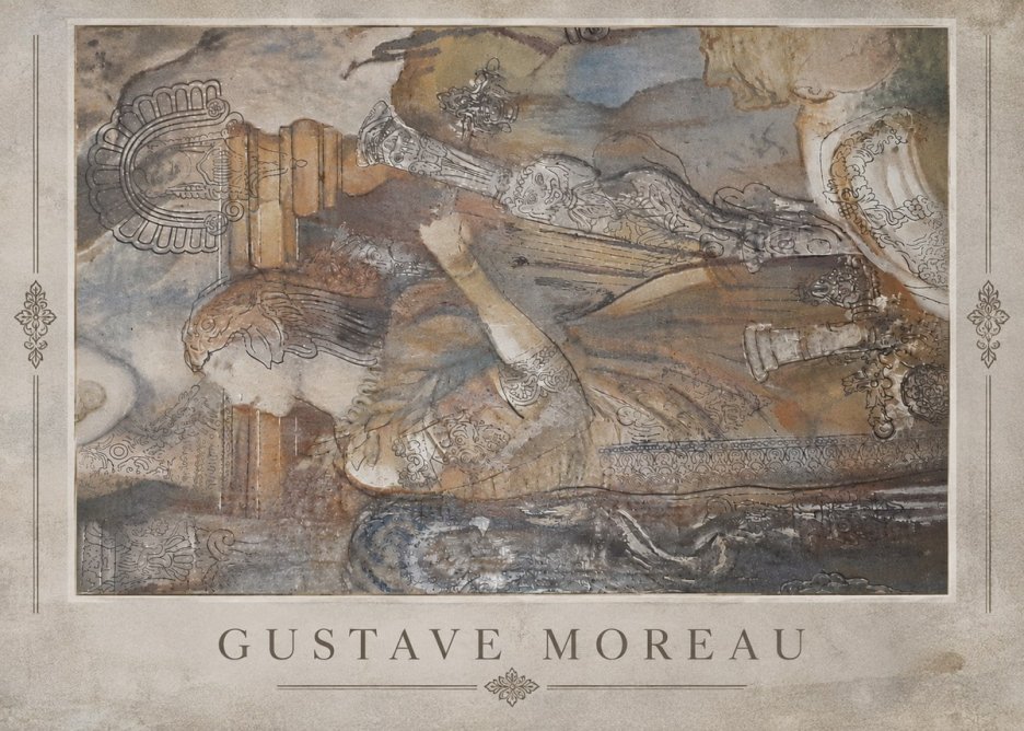 Gustave Moreau Study for the Triumph of Death No5 - Poster