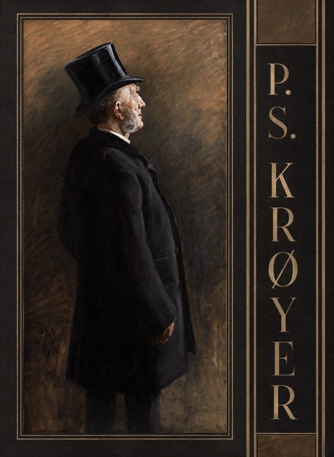 P.S. Krøyer Portrait of a Man in a Top Hat No2 - Poster