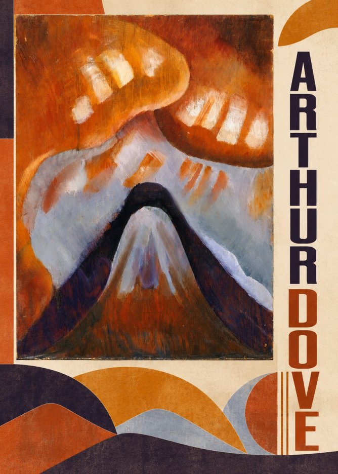 Arthur Dove Snowstorm No3 - Poster
