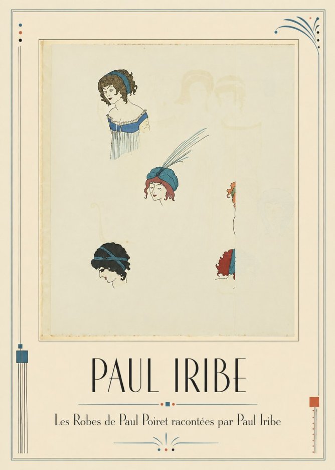 Paul Iribe Les Robes De Paul Poiret Racontées Par Paul Iribe No1 - Poster