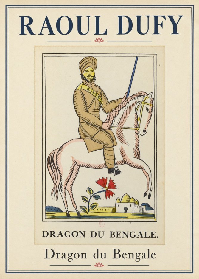Raoul Dufy Dragon Du Bengale No1 - Poster
