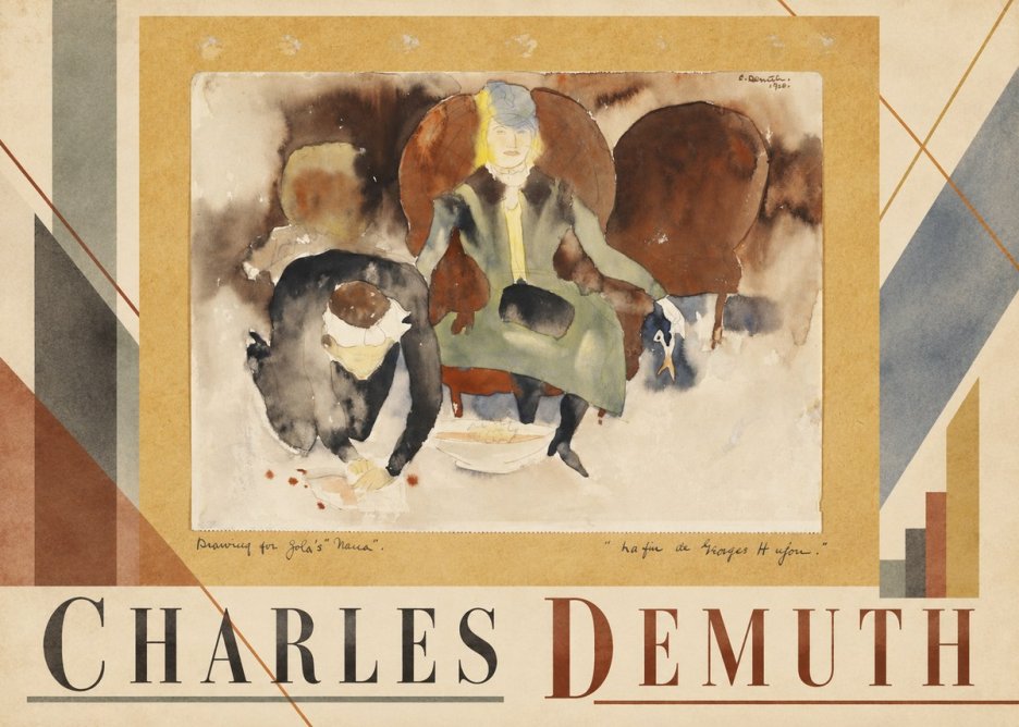 Charles Demuth Drawing for Zola's "Nana" No3 - Poster
