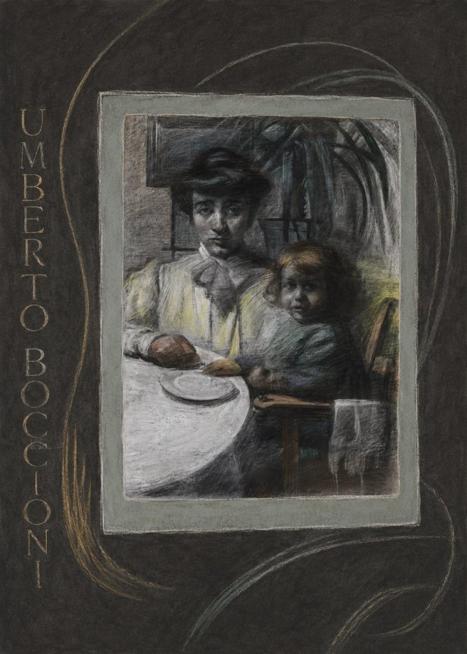 Umberto Boccioni Mother and Sister No3 - Poster