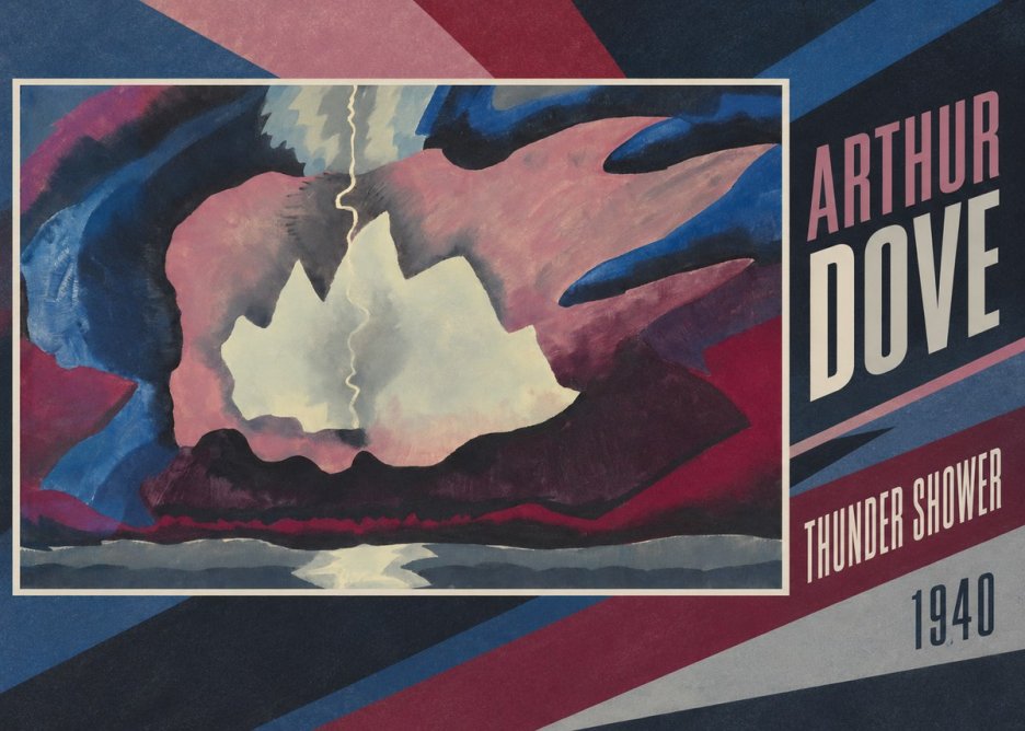 Arthur Dove Thunder Shower No4 - Poster