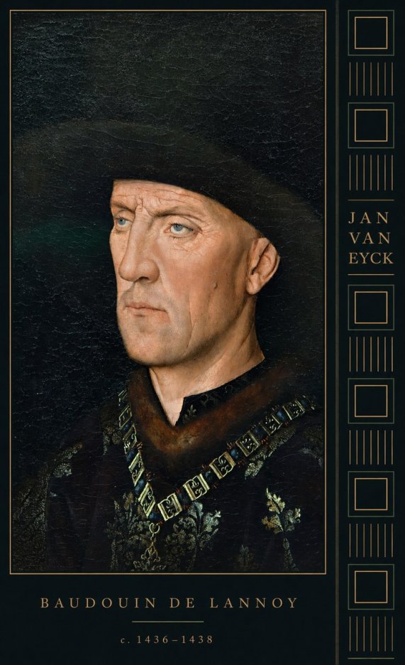 Jan van Eyck Baudouin De Lannoy No5 - Poster