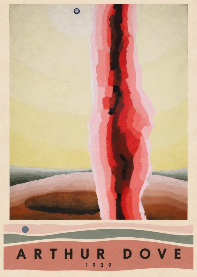 Arthur Dove Gale No4 - Poster