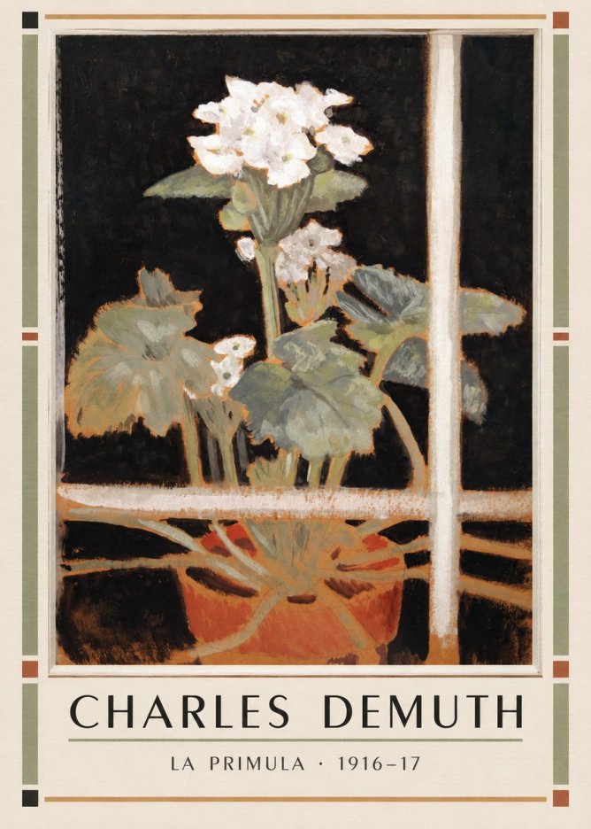 Charles Demuth La Primula No1 - Poster