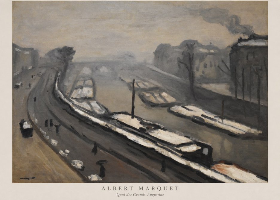 Albert Marquet Quai Des Grands-augustins No6 - Poster