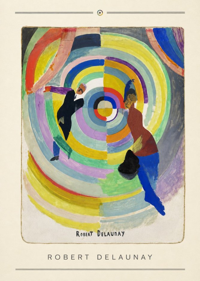 Robert Delaunay Robert Delaunay IV No4 - Poster