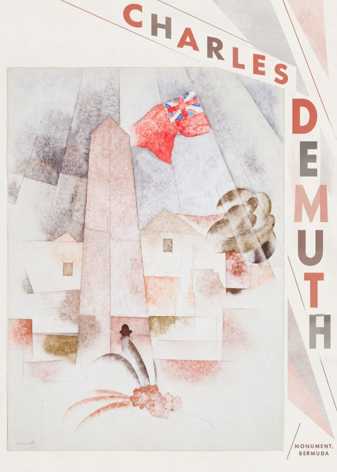 Charles Demuth Monument, Bermuda No5 - Poster