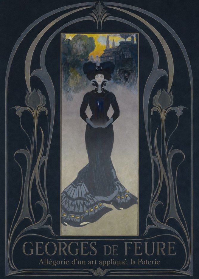 Georges de Feure Allégorie D'un Art Appliqué, La Poterie No3 - Poster