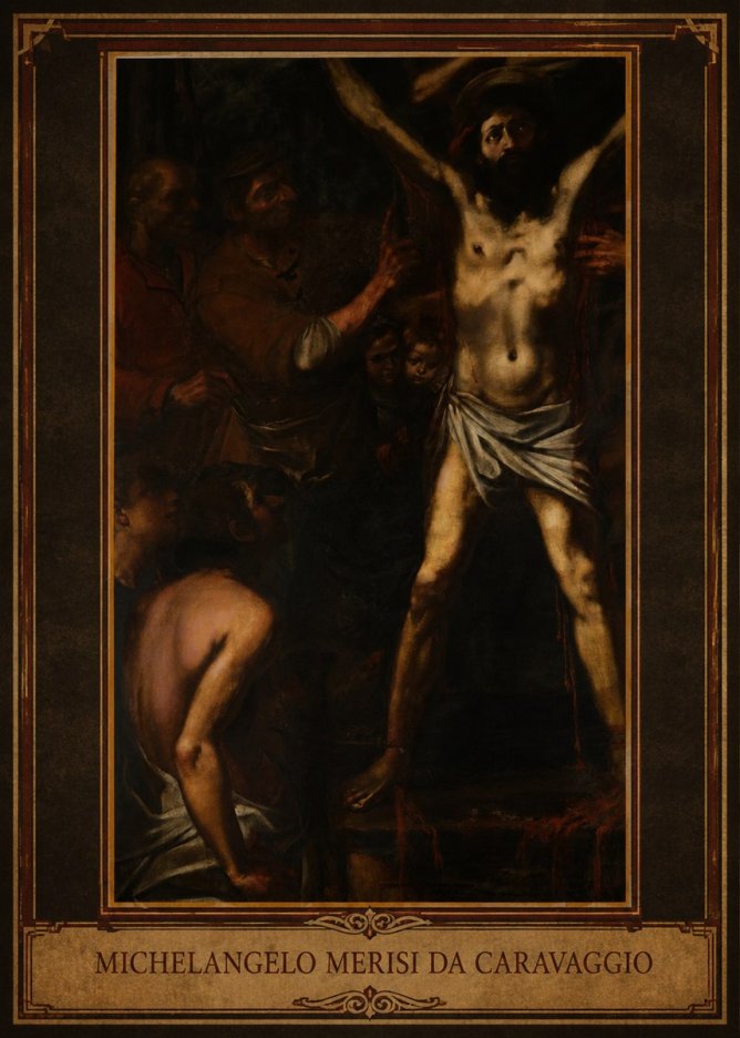 Michelangelo Merisi da Caravaggio The Crucifixion of Saint Peter III No2 - Poster