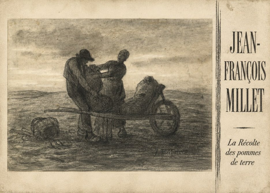 Jean-François Millet La Récolte Des Pommes De Terre No5 - Poster