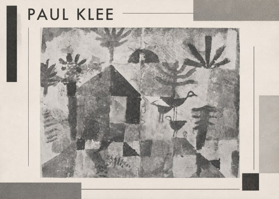 Paul Klee The Niesen No1 - Poster