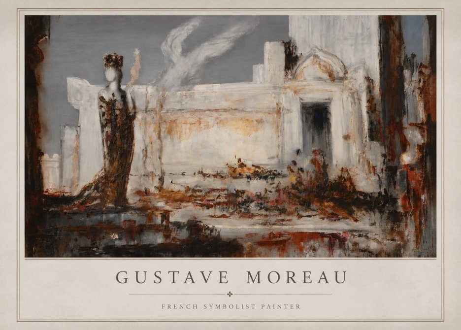 Gustave Moreau Untitled I No3 - Poster