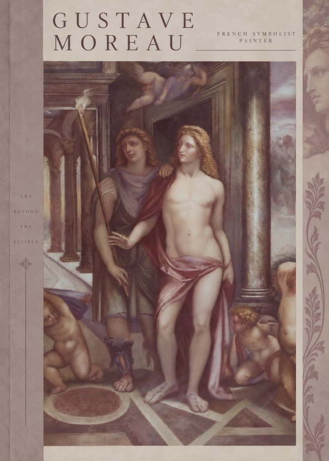 Gustave Moreau Youth No5 - Poster