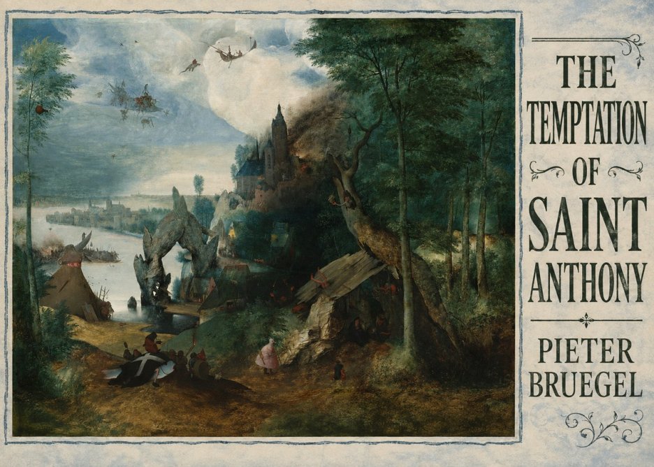 Pieter Bruegel The Temptation of Saint Anthony No5 - Poster