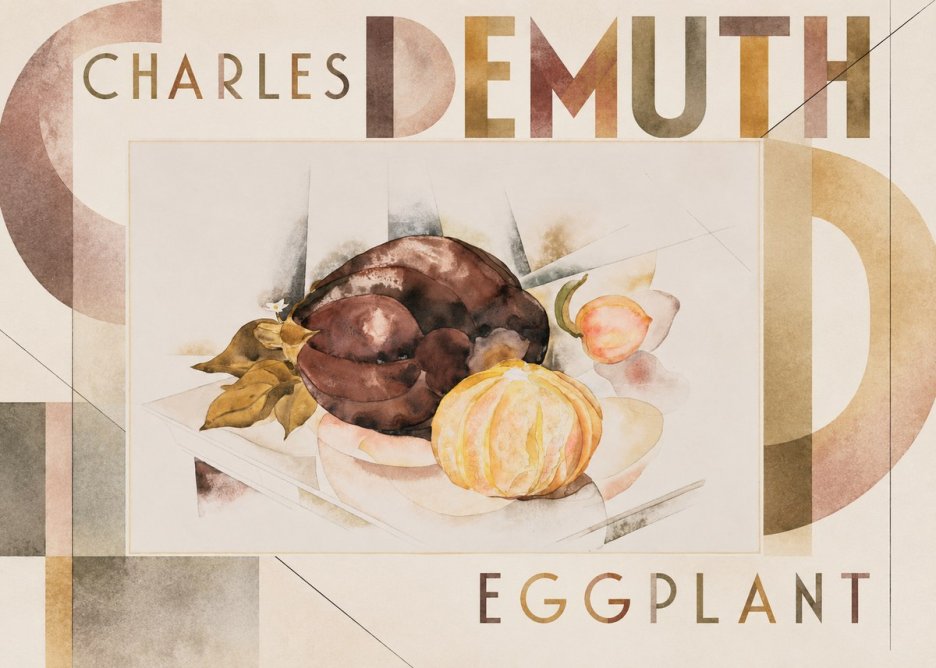 Charles Demuth Eggplant No5 - Poster