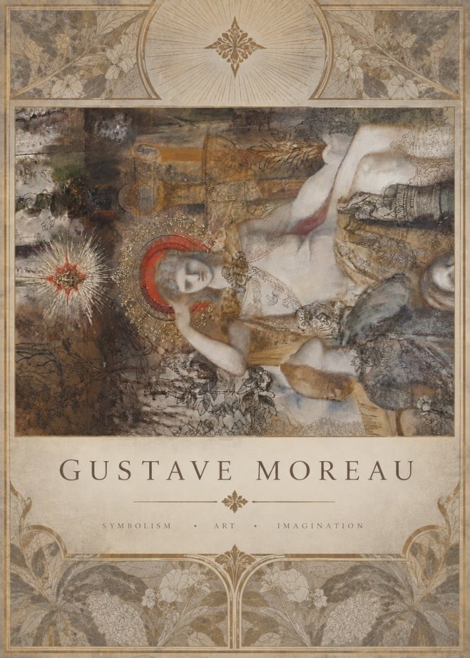Gustave Moreau Saint Sebastian II No6 - Poster