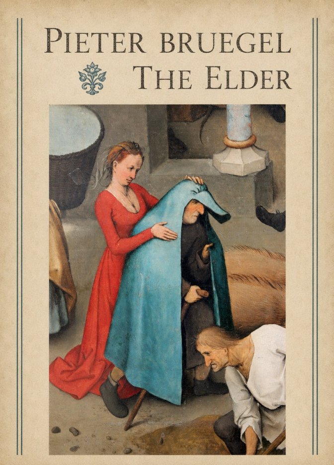 Pieter Bruegel The Blind Leading the Blind II No6 - Poster
