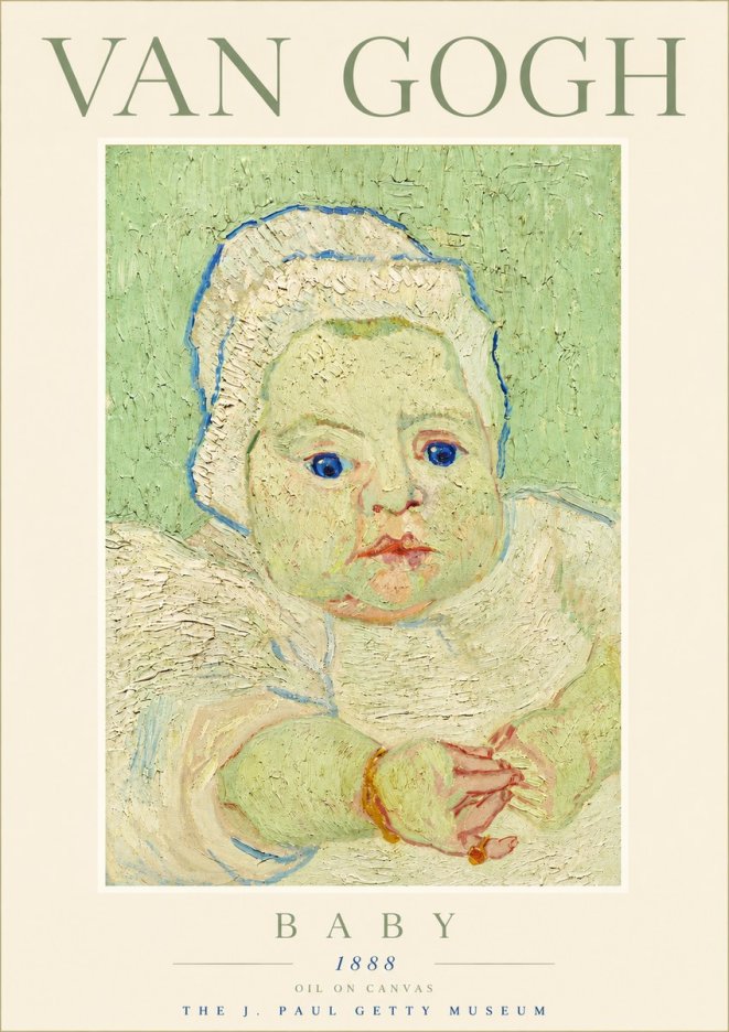 Van Gogh Baby No4 - Poster