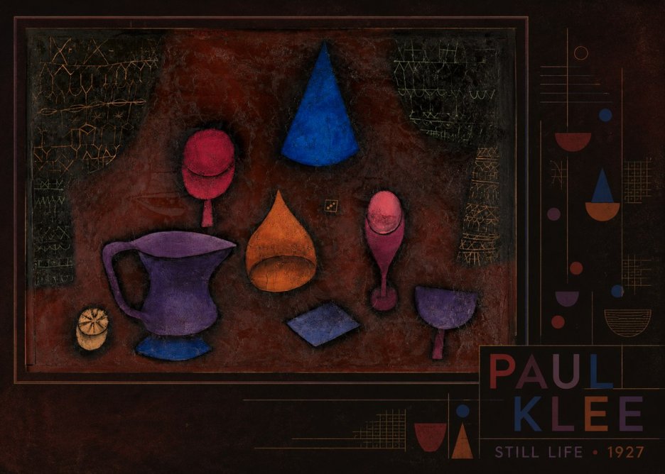 Paul Klee Still Life No4 - Poster
